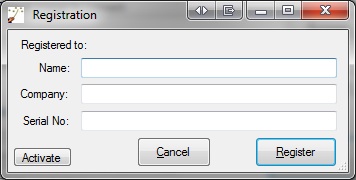 ImageMagick GUI registration window
